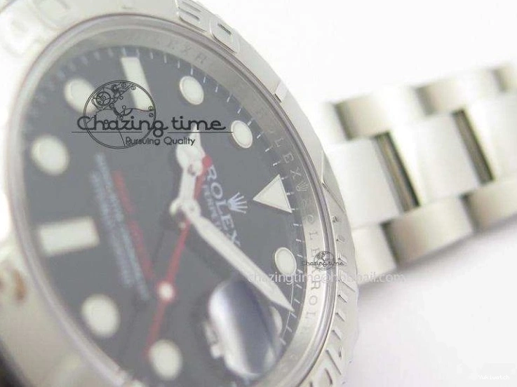 Edition 116622 Yacht-Master A2824 Noob Black Dial SS Best On Bracelet 0407